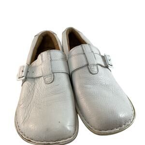 Nurse Mates Gelsey Pillow Top White Shoes 8.5